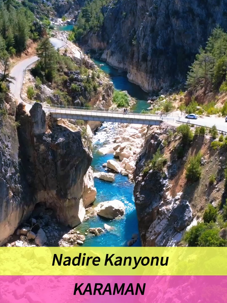 Rotamız Nedir Kaptan 😎 Sevgili ufkumun ötesinde bi randevum var...  Daha fazla yer keşfetmek ve bu tarz içerikleri görmek için @omerinrotasi takip edin.  Sorularınızı ve merak ettiğiniz detayları yorumlara yazabilirsiniz. #nadirekanyonu #karaman #sarıveliler #konya #seyahat #manzaravideoları #manzara #doğa #doğadan #haftasonu #tatil #gezilecekyerlerdebugün #gezilecekyerler #dronevideos