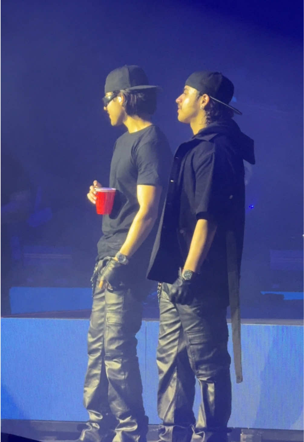 Moisés y JOP😍  #fuerzaregida #bogota #JOP #moiseslopezfr #fuerzaregidaconcert 