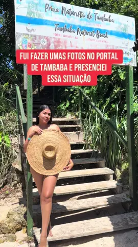 Fui tirar foto no portal da praia naturista de tambaba e presenciei essa situação…👀 #praiadetambaba #paravoce #viralvideos #foryoupage #opiniao #viral #naturista #naturismo 