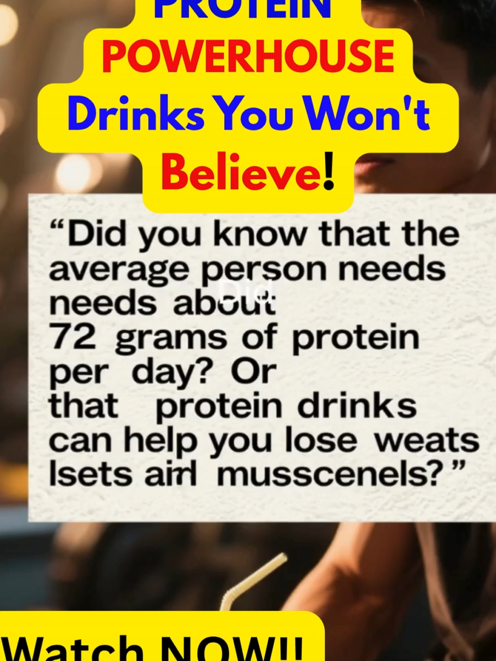PROTEIN POWERHOUSE Drinks You Won't Believe! (1) Ready to ditch boring protein shakes? 💪 Discover mind-blowing drinks that pack serious protein — with flavor to match. Perfect for workouts, weight loss, or just upgrading your daily fuel. LEARN MORE HERE: https://shorturl.at/NCIyT high protein drinks for muscle gain healthy protein shake recipes at home surprising ingredients in protein drinks