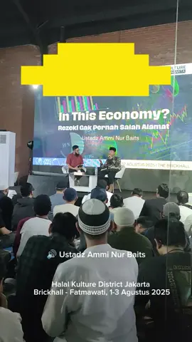 Rejeki ga akan ketuker apalagi salah alamat..Yang terpenting bukan bagaimana mencari rejeki...tetapi bagaimana kita mendekatkan diri kepada Allah dan mematuhi aturan-Nya.. Tidak akan binasa dan bangkrut bagi orang yang mematuhi aturan Allah.. Malah sebaliknya Allah cukupkan kebutuhannya dan berikan hati yang penuh kelapangan . Faedah Talk bersama Ustadz Ammi Nur Baits di @halalkulture  #muamalah #halalkulture #halalkulturemarket #halalkulturedistrict #CapCut 