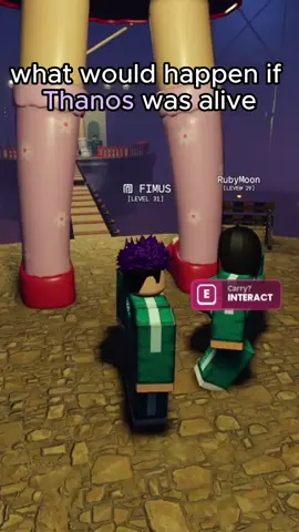 THANOS 230 AND 222 @RubyMoon #roblox #robloxfyp #squidgame #fimus #thanos 