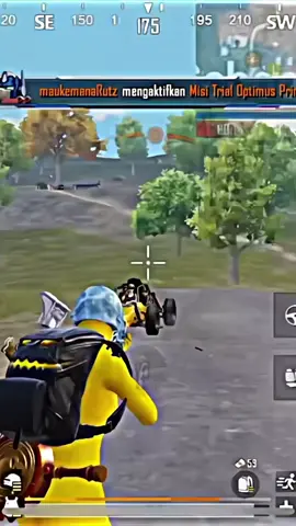 baru jg mau di ajak foto bareng😮‍💨 . #AirDropCarnival2025 #PUBGMOBILE #PUBGMNaikRobot 