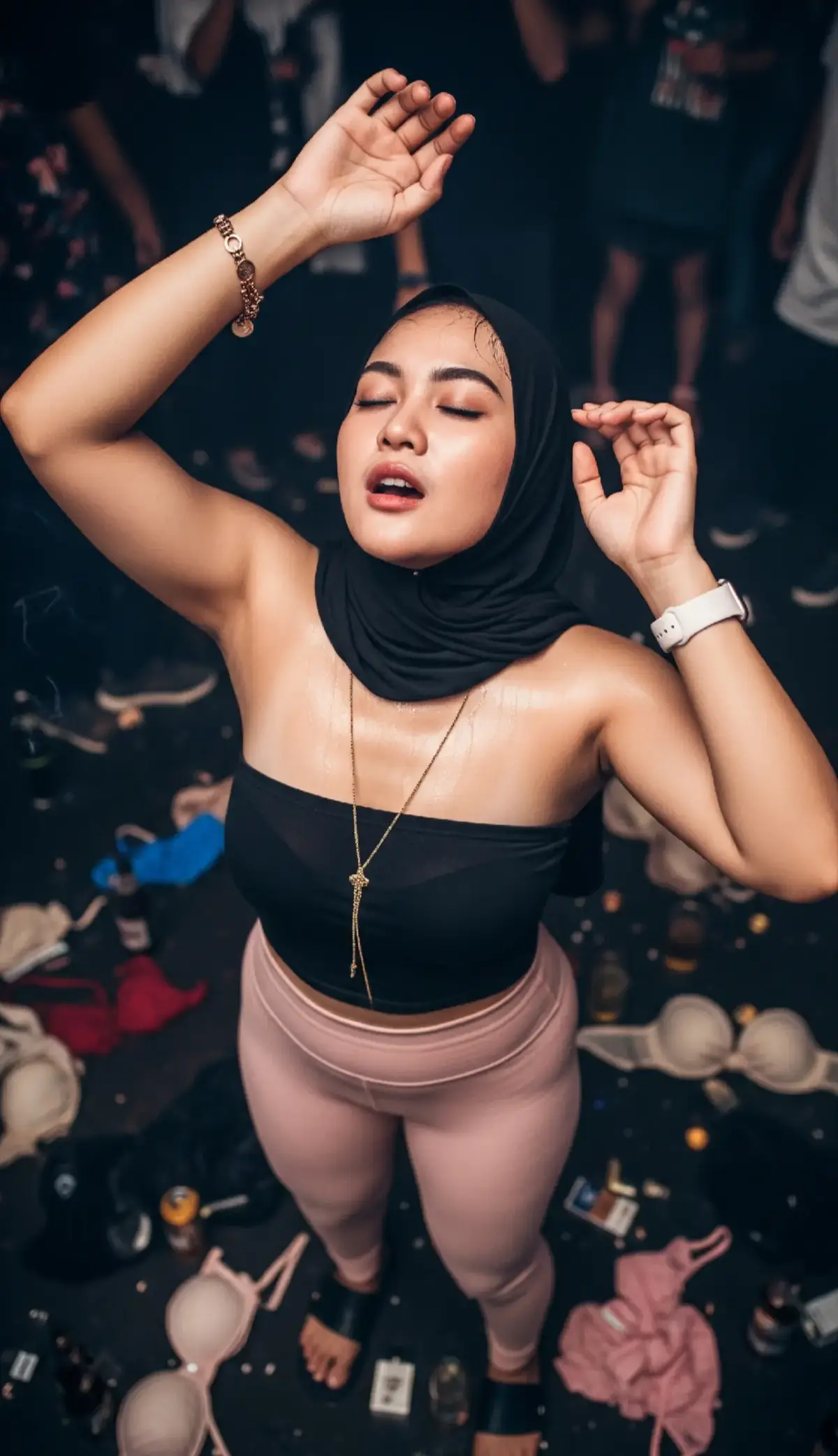 ssst #hijaboutfit #viral #fyp #ai #aiart 