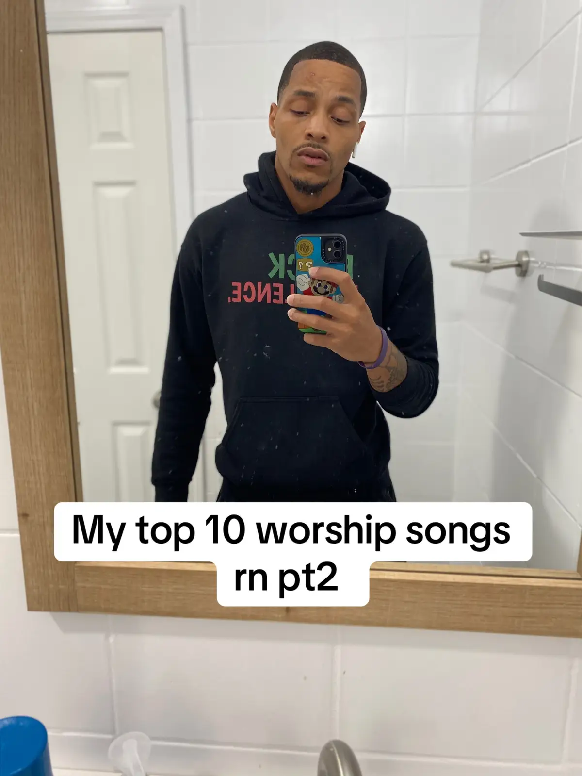 Stop doubting God and give all your trust and faith to him! Allow him to lead. #amen #christiantiktok #fyp #gospelmusic #gospel #viral #playlist 