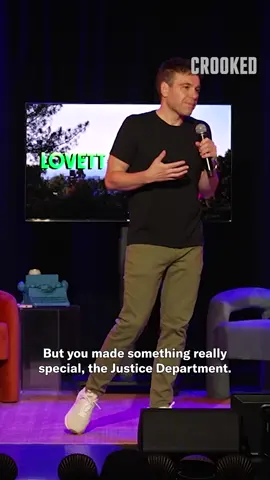 Look, DOJ, we get it: Sharing your work is vulnerable. #LovettorLeaveIt #CrookedMedia #Epstein #epsteinfiles
