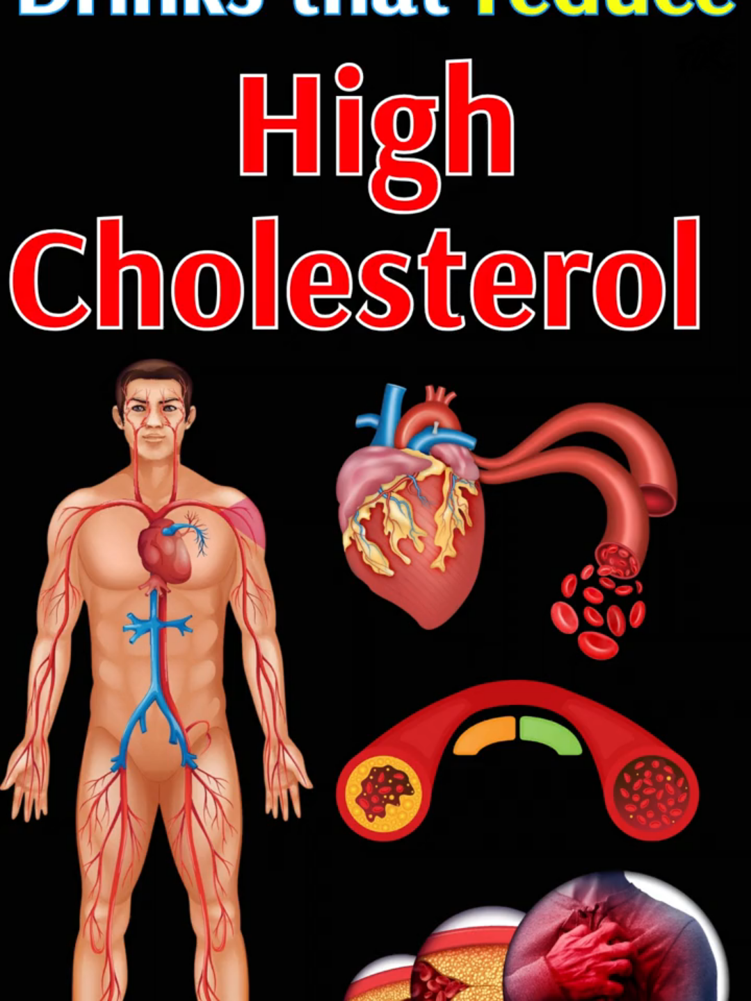 Drinks that help reduce cholesterol in the arteries and maintain heart health #cholesterol #highcholesterol #hearthealth #heartdisease #heartattack  #PomegranateJuice #BeetrootJuice #GingerTea #AppleCiderVinegarDrink #AppleCiderVinegar #drinks