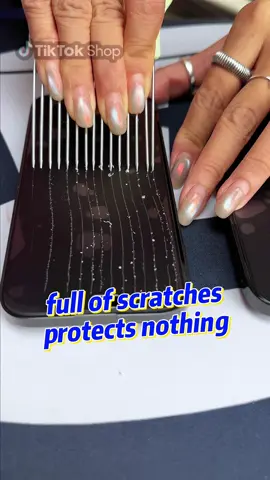 Scratch-resistant and durable, MAGIC JOHN Tempered Glass Screen Protector makes your device screen stronger and prevents scratches!#tiktokmademebuyit #ScreenProtector 