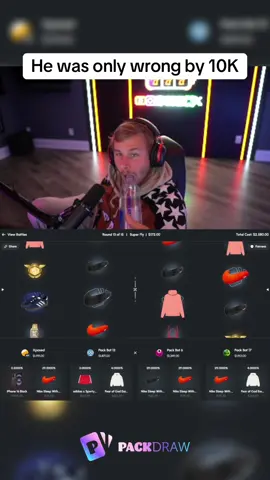 He was only wrong by 10K #kickstreaming 