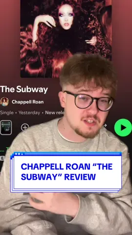 Chappell Roan - “The Subway” SINGLE REVIEW #thesubway #chappellroan #newmusic #newsingle #altpop #dreampop #heartbreakanthem 