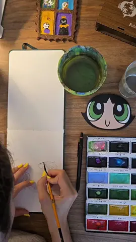 Watercolor Painting Day 1  #watercolor #painting #asmr #art #resim #suluboya #boyama 