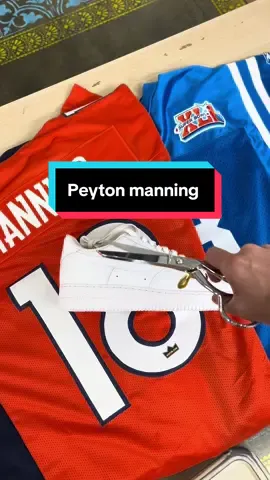 We couldn’t forget about Peyton Manning 🐐🏆👟 • #nfl #peytonmanning #manning #nflfootball #custom #nflfashion #SuperBowl #nfllegends 