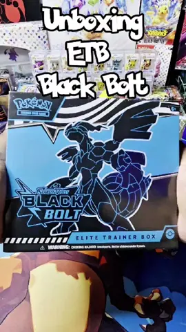 ⚠️ Unboxing ⚠️ 💎 ETB 💎 🍀 Black Bolt 🍀 #Pokemon #pokemontcg #blackbolt #fyp #viral 