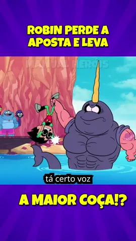 ROBIN PERDE APOSTA NA SINUCA E LEVA A MAIOR COÇA!? #jovenstitãs #robin #estelar #tiktokbrasil 