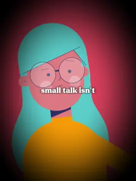Why introverts hate small talk #introvert #psychology #emotionalintelligence #selfawareness #psychologyfacts #smalltalk 