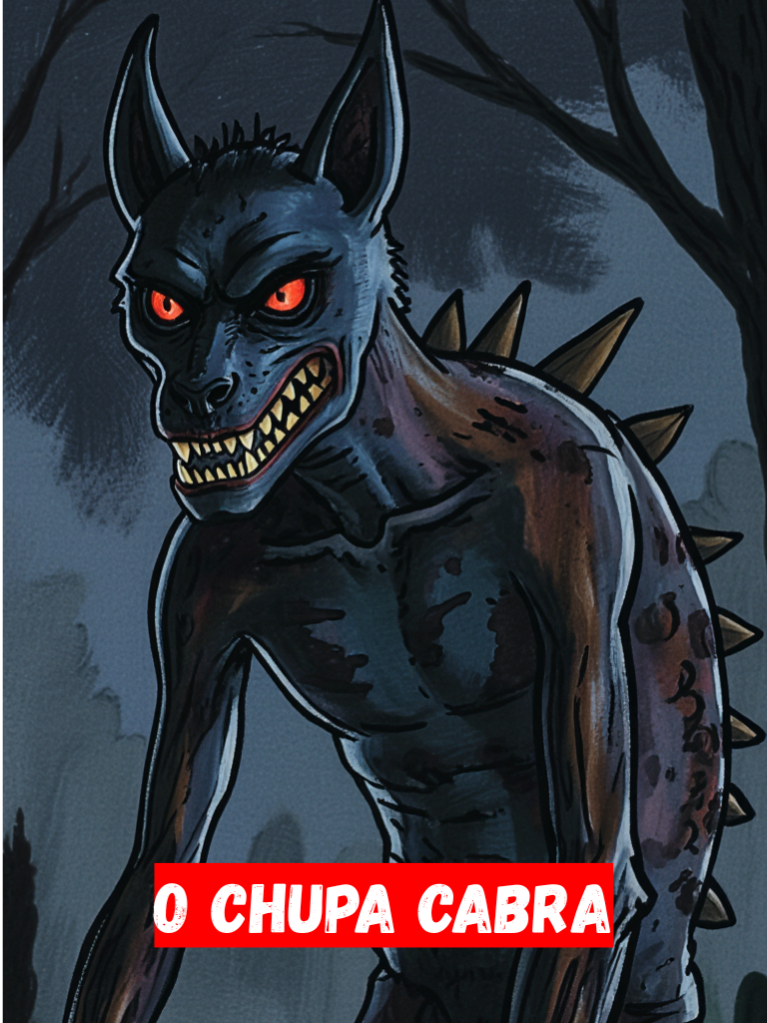 O Chupa Cabra | Lenda Urbana Brasileira 🇧🇷 #terror#chupacabra#historias#lendasurbanas#vocesabia#historiasdeterror