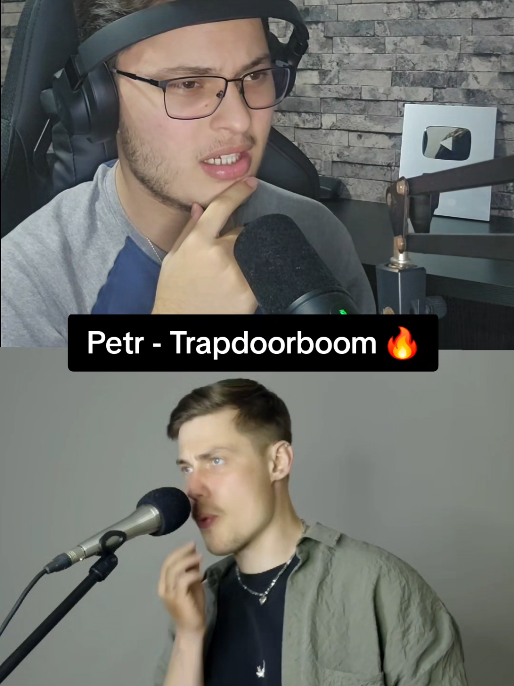 Trapdoorboom Reaction! 🤯🔥 #beatbox #reaction #fypシ #viral 