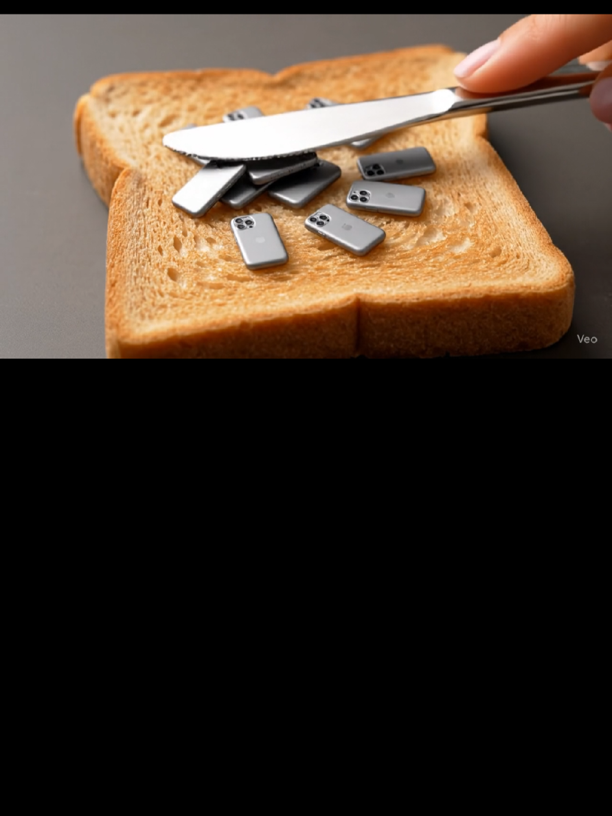 A hyper-realistic ASMR video, 8 seconds, 16:9, 24 fps. A single hand drops tiny, perfectly detailed Fanta, Coke, Pepsi, and Red Bull cans onto a thick slice of fluffy bread. Each can lands with a soft metallic clink. The hand then presses down with a smooth butter knife, crushing the mini cans open. They crackle and crunch, releasing vibrant fizzy gels — orange from Fanta, dark cola from Coke and Pepsi, and silvery blue from Red Bull — that spread across the bread in sticky, bubbly layers. The soundscape is filled with tiny can pops, gentle fizzing, and wet squelches. #ai #fyp #veo3 #chatgpt #viralprompts #klingai #dreamai31 @Aismr #fentysuperbrandday 