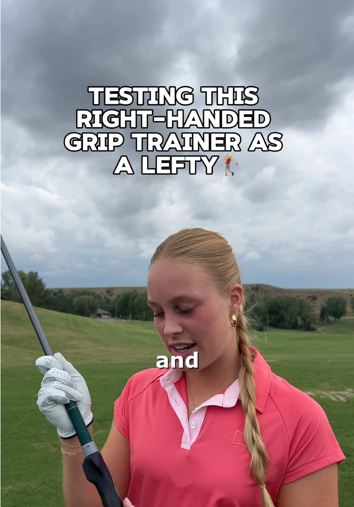 Coming from someone who isn’t even right handed, it genuinely works!! Click the link and shop to try one for yourself!! @arttodogolf #golf #golftiktok #golfgirl #golfgriptrainer #golfswing #fyp #viral #sisters #golftips #golftraining #golftrainingaid 