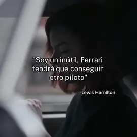 no digas eso mi amor 💔 #ferrari #lewishamilton #lewishamilton44  #LH44 #Chewis  (el vídeo de fondo es de @kdedit ) 