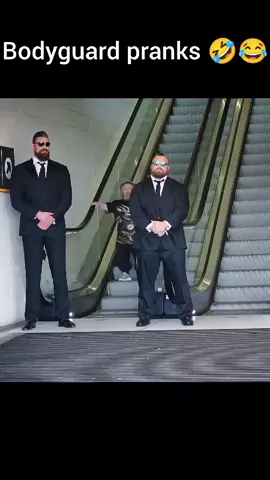 Bodyguard pranks on public 😂🤣🤣 #prank  #hilarious #funny #funnyprank #laugh 