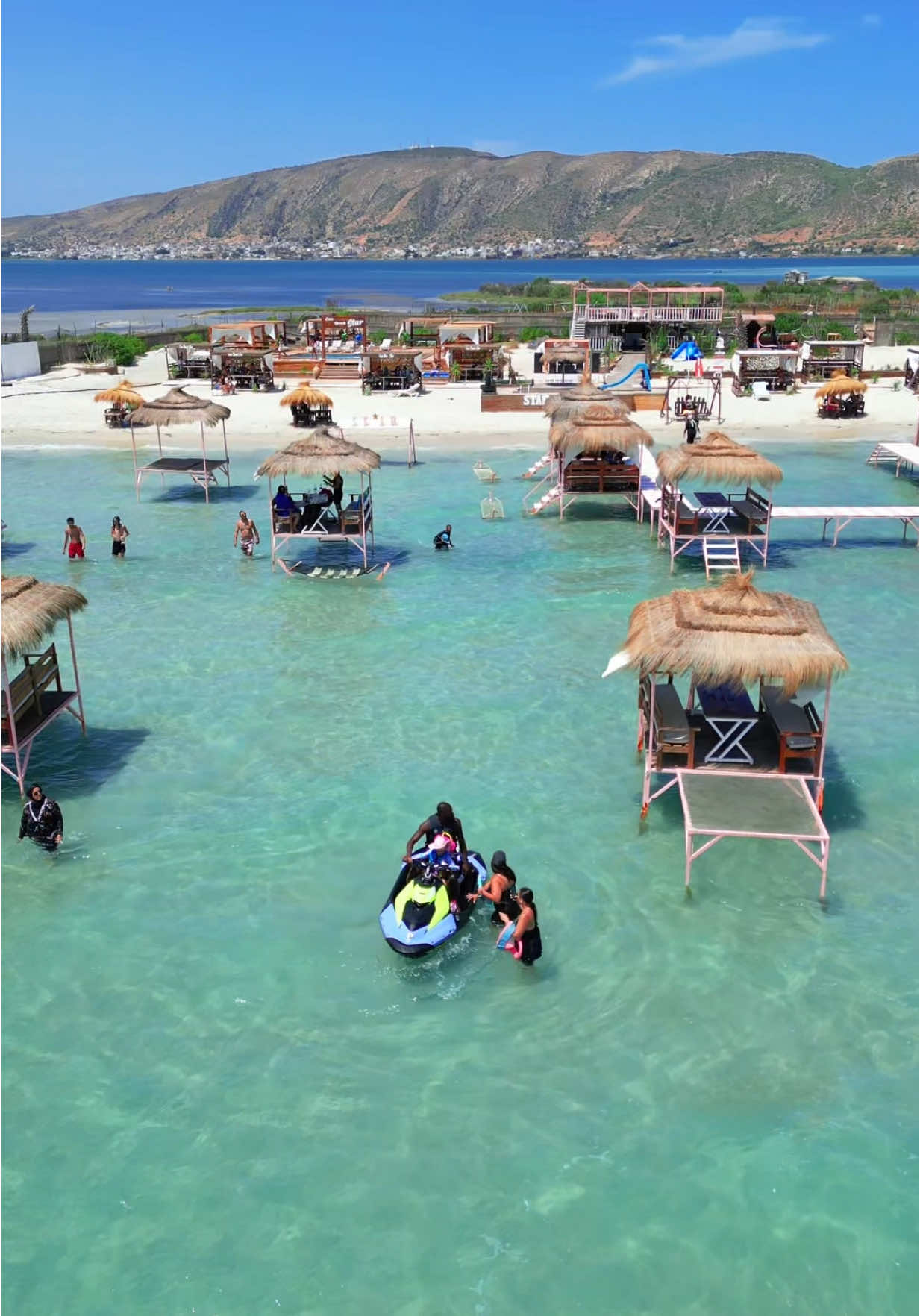 Looking for the perfect summer getaway?
 ~ You just found it.🌞🐚
 Les réservation se font uniquement par téléphone au 
 ☎️ +216 99 752 023 ☎️
 
 
 #cocobeach #tunis #cocobeachstar #tunisia #sidialimaki #tounes #gharelmelh #beachclub 