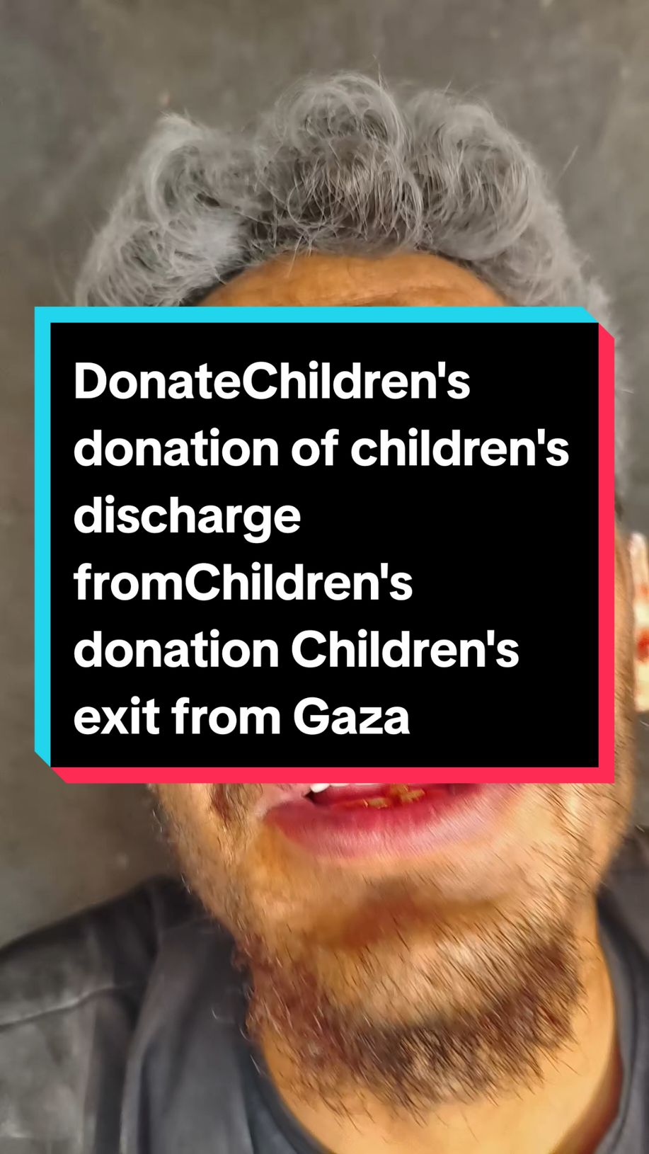 Save my children donate link in the biography 