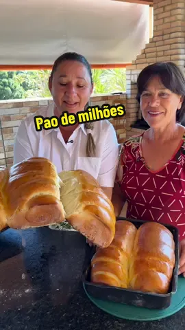 Pão de milhões  Ingredientes  1 litro de leite  2kg de farinha de trigo  20gr de fermento biológico seco 3 ovos  6 colheres de sopa de açúcar  50ml de óleo  4 colheres de sopa de manteiga ou margarina 2 colheres de sopa de sal Já segue para mas receitinhas @Chefmarly_mazzaemcasa   #receita #pao #paodemilhoes