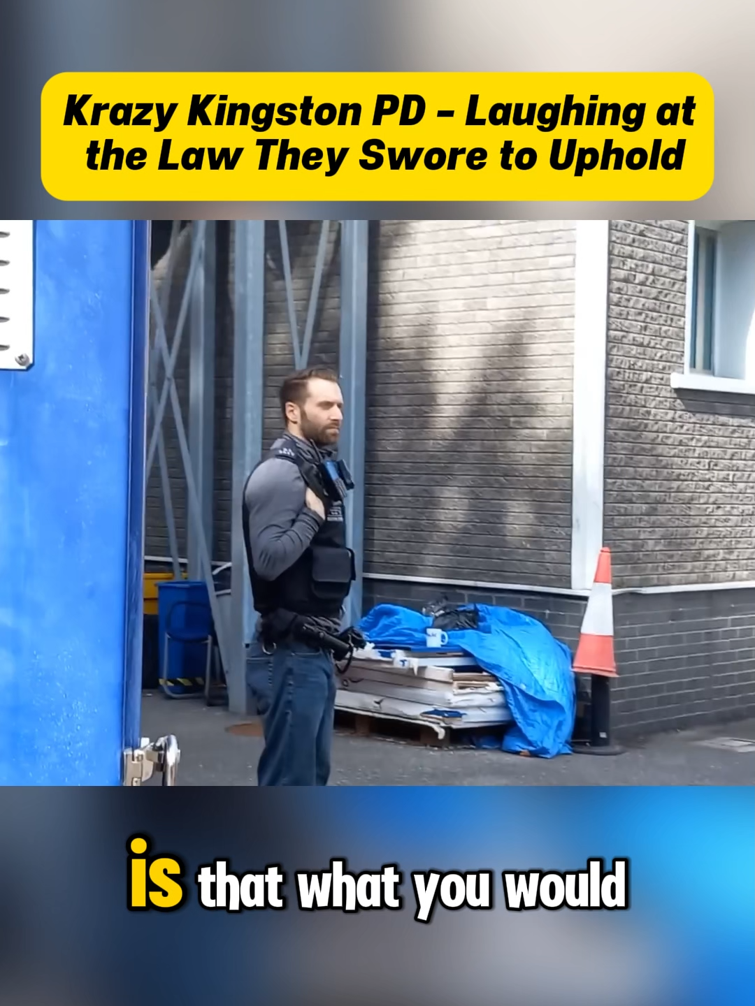 Krazy Kingston PD – Laughing at the Law They Swore to Uphold #police #audit #auditing