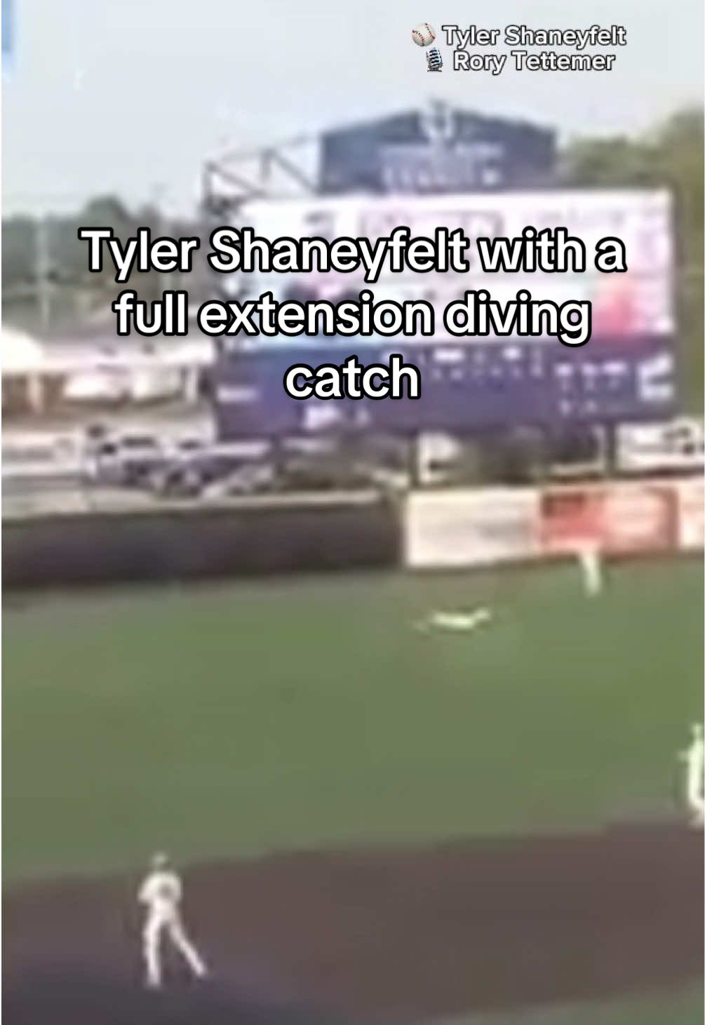 🚨 Play of the day! Tyler Shaneyfelt of @Florence Y’alls with a full extension diving catch #frontierleague #frontierleaguebaseball #frontierleaguehighlights #baseballhighlights #topplays