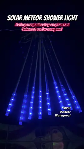 Bili na habang maaga pa  LED Christmas lights Meteor Shower Rain Lights Waterproof solar lights Solar Christmas Lights Holiday season Series lights  #solarchristmaslights #christmas #waterprooflights #meteorrainshowerlights #outdoorsolarlight 