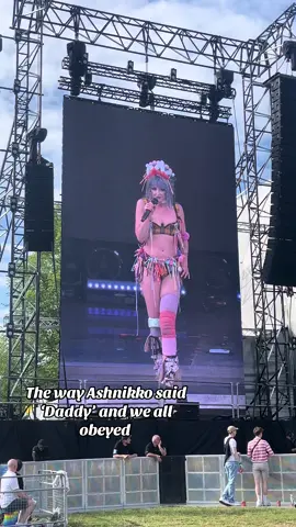 @ashnikko performed her new song Daddy at Brighton Pride today and she made us all go wild  #ashnikko #brightonpride  #slumberparty #fyp #ashnikkolive 