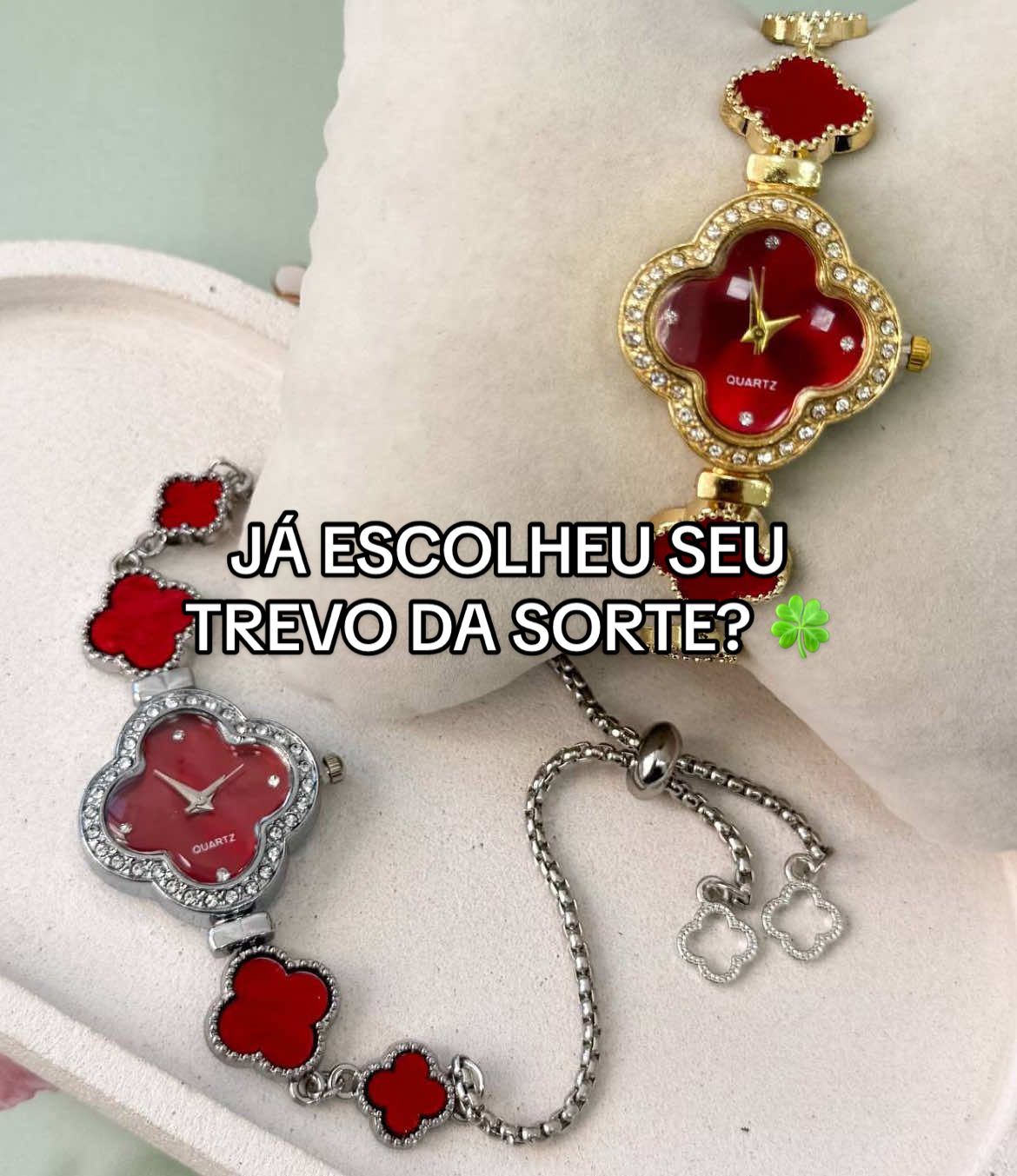 Os relógios inspiração mais lindos vocês encontram aqui! 🍀  #virginia #vancleef #joias #acessorios #franzoka