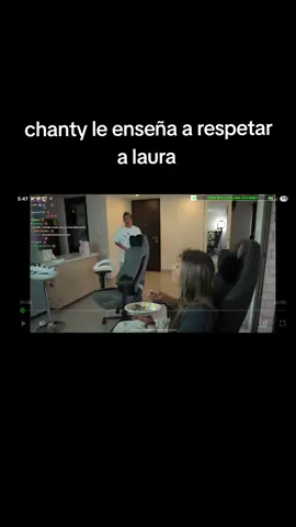 chanty le ensaña a respetar a laura #elchanty #laura #kick #humor #clipsvirales #clipskick 