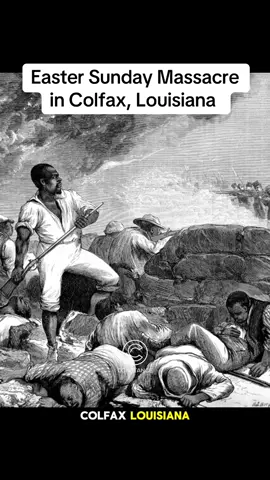 White people are quick to propagandize Black crime, but it’s rare that they share the sheer terror brought on to Black people for centuries. Here’s another example.  In 1873, just eight years after the Civil War ended, freedom was still fresh—and fragile—for Black Americans. In Colfax, Louisiana, formerly enslaved men were exercising their new rights: voting, organizing, and protecting democracy. But white supremacists—many of them ex-Confederates—couldn’t stand the sight of Black political power. So on Easter Sunday, over 150 white men stormed the courthouse where Black men were defending their hard-earned freedom. The mob unleashed hell. When it was over, more than 100 Black men were slaughtered—many after they surrendered. Some were burned alive. It became one of the deadliest acts of racial terrorism during Reconstruction… and yet, most Americans have never heard of it. Only three of the white attackers were ever charged. The Supreme Court? They overturned it—setting the stage for Jim Crow to rise and justice to die. 💔 Colfax reminds us: Freedom has always come at a cost. And silence is complicity. 🕊 Say their names. Tell their stories. #C#ColfaxMassacreB#BlackHistoryS#SayTheirNamesaskconstance #staywoke    