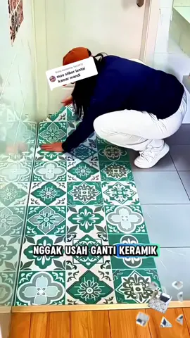 Membalas @fati3812 #stikerlantai #stikerkamarmandi #stikerlantaikamarmandi #wallpaperlantai #wallpaperkamarmandi #wallpaperlantaikamarmandi 