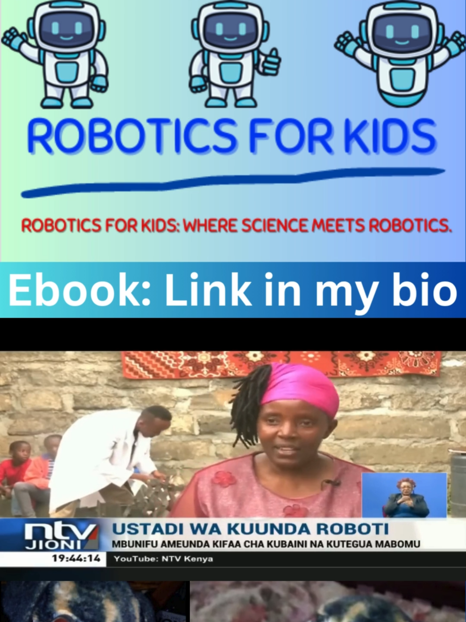 David Lawrence Kamau, a techie from Nakuru County is developing a robot to assist Kenyan military officers in countering terrorism. Pioneering Innovation as the young mind behind the ACF robot dog! At a young age, I had the incredible opportunity to be featured on NTV News for my invention of the ACF Robot Dog. This cutting-edge robotic innovation was designed to assist military personnel in detecting and neutralizing explosives, with the goal of enhancing security in high-risk areas by using modern day technology the world is yet to see. Innovation isn't just about creating something new, it's about solving real-world problems and pushing the boundaries of technology, robotics, and AI to make the world a safer and more better place. I believe in the power of young minds to shape the future. My journey as an inventor has fueled my passion for technology, automation, and security innovations and this is just the beginning! If you believe in the power of STEM, AI, and robotics, let’s connect and collaborate! Together, we can drive technological advancements that make a real impact. Watch my story and join the conversation on how innovation can transform security and beyond! Courtesy of ACF Digital Cyber City and NTV News.  #ntv #ntvkenyanews #acfdigitalcybercity #roboticschallenge #TechEntrepreneurship #DigitalTransformation #InnovationLeadership #SmartTech #DigitalJobs #LinkedInTech #TechForGood #AfricaRising #startupecosystem #innovation #futureofwork #madeinkenya #AIInnovation #africanstartups #KenyaTech #techforgood #kenyainnovationweek #fyp
