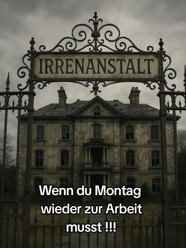 Wenn der Montag wieder mit schnellen Schritten naht und du weißt wo du hin musst