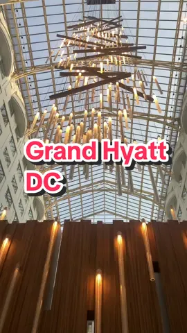The ultimate business hotel @Hyatt. 3 floors of conference rooms, FedEx on-site, and steps from the train. #hotel #washingtondc #grandhyatt #dc #travel #tiktoktravel 