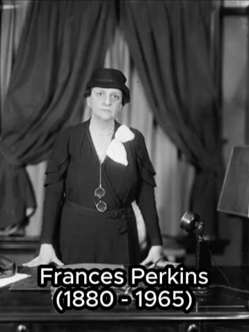 Frances Perkins (1880 - 1965) SOURCES: francesperkinscenter.org, nndpa.org, womenshistory.si.edu, livingnewdeal.org, nps.gov, ssa.gov, smithsonianmag.com, exhibitions.library.columbia.edu, archivesfoundation.org (complete website addresses available on request) PHOTOS: Wikimedia Commons. No copyright restrictions indicated. #fyp #history #historicalwomen #educational #findyourhumanity #nowuseit #saltyhistorian #thesaltyhistorian #askmewhyimsalty #womenmakehistorybetter #francesperkins #thenewdeal #newdeal #fdr #truman #ssa #labor #womensfirst