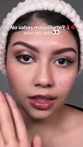 Aprende a maquillarte fácil y bonito conmigo 🥰❤️ #maquillaje #maquillajetutorial #beauty #makeup #makeuptutorial 