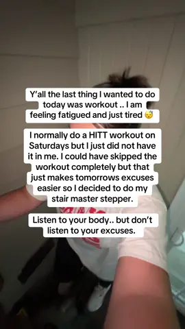 Excuses avoid discomfort. They come from not wanting to push yourself. Listening to your body honors what you truly need.. rest or movement. One keeps you stuck, the other helps you grow. Know the difference!