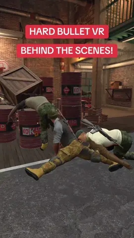 Hard Bullet VR (Quest 3)  Behind The Scenes lol.  #Quest3 #fyp #hardbulletvr @gexagonvr 