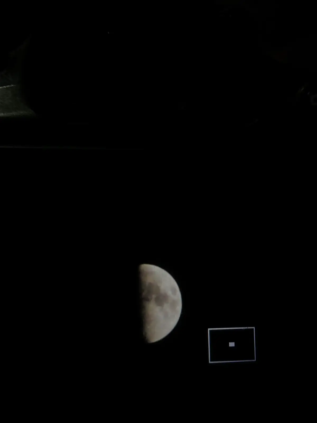 Sneak peek only, Still waiting for the card reader #photography #beginnerphotography #moon #moonphotography #fyp 