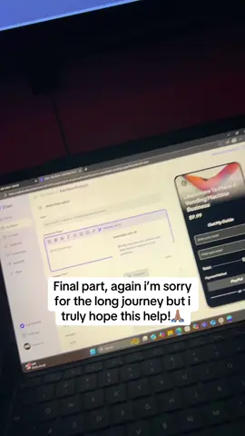 Final part!! i really hope this helped. Again i’m sorry for the long journey, i didn’t want everything in one video with so much information. Take action!!-StarSOS #financialfreedom #digitalproducts #beginner #creatorsearchinsights 