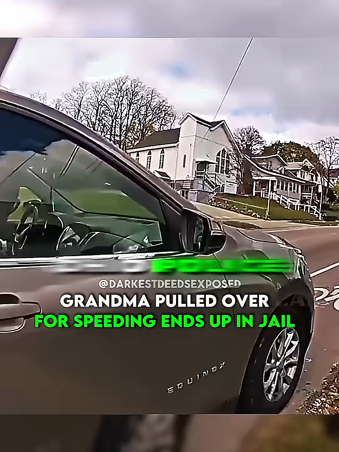 Grandma Pulled Over for Speeding — Ends Up in Jail for Surprise Warrant 😂