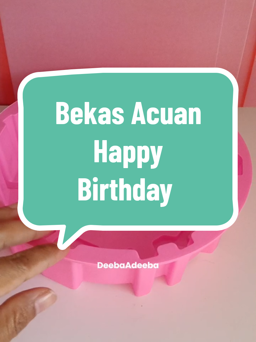 #silicone #happybirthday #moldsilicone #bakingmold #acuanpuding 