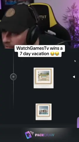 WatchGamesTv wins a 7 day vacation 😂😂 #kickstreaming 
