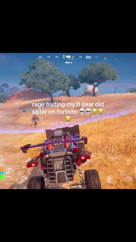 the bot was in the passenger seat 😭😭 #fortnite #ragebate #troll #sister #lmao #fyp #fortniteclips 
