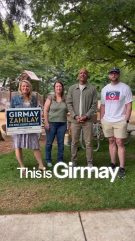 Out knocking doors today with the thundering 36th LD Dems, who have given me their sole endorsement. The 36th is one of the highest-turnout legislative districts in the state and it shows!  I’m also grateful to have the support of Senator @noelframe and Rep. @juliareed_wa and so many others in this great community. Only 3 days left to vote. Return your ballot by this Tuesday at 8 PM and vote Girmay Zahilay for King County Executive.